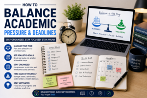 How to Balance Academic Pressure & Deadlines: 7 Proven Tips for Students